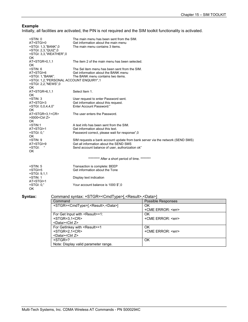 Multi-Tech Systems CDMA Wireless Modem User Manual | Page 123 / 195
