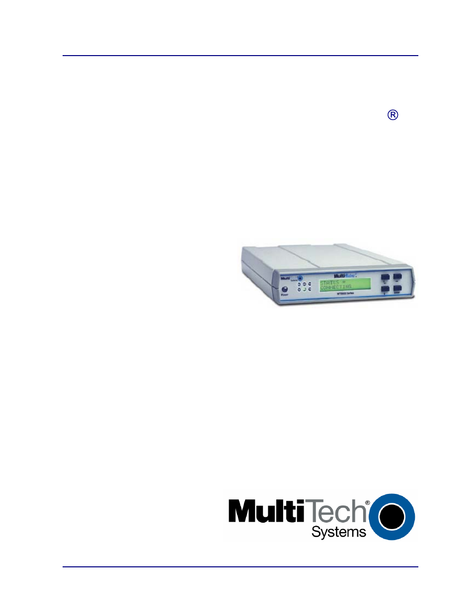 Multi-Tech Systems MT5600BA-V.92 User Manual | 57 pages