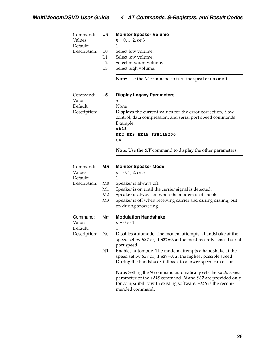 Multi-Tech Systems MT5600DSVD User Manual | Page 31 / 82