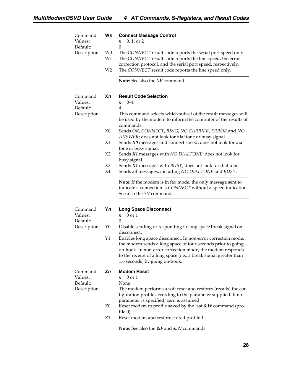 Multi-Tech Systems MT5600DSVD User Manual | Page 33 / 82