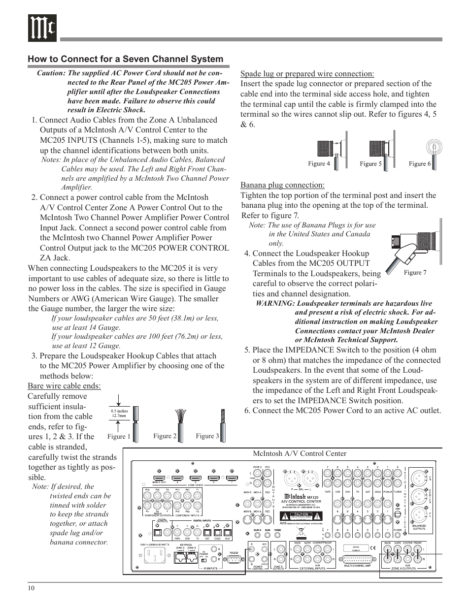 McIntosh MC205 User Manual | Page 10 / 20