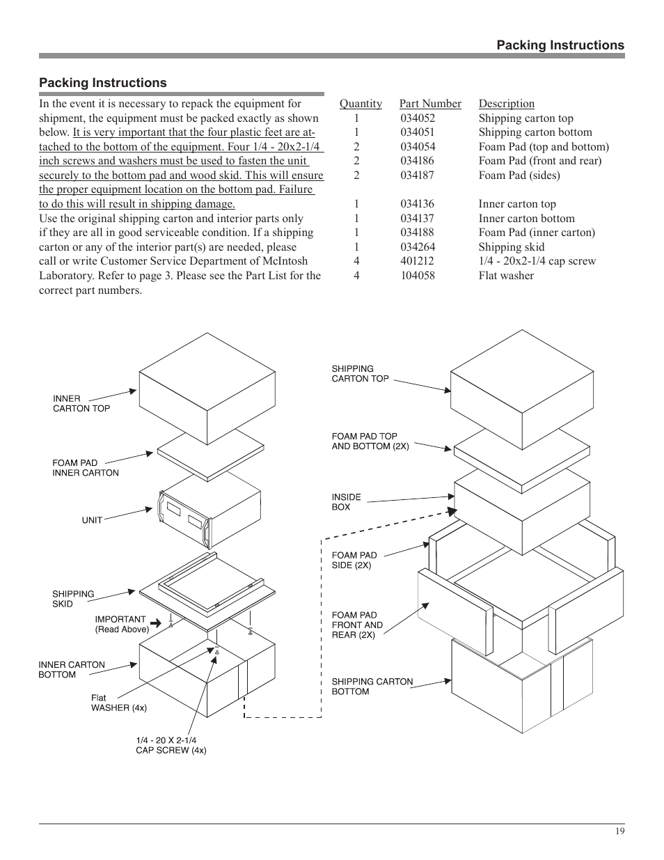 McIntosh MA7000 User Manual | Page 19 / 20