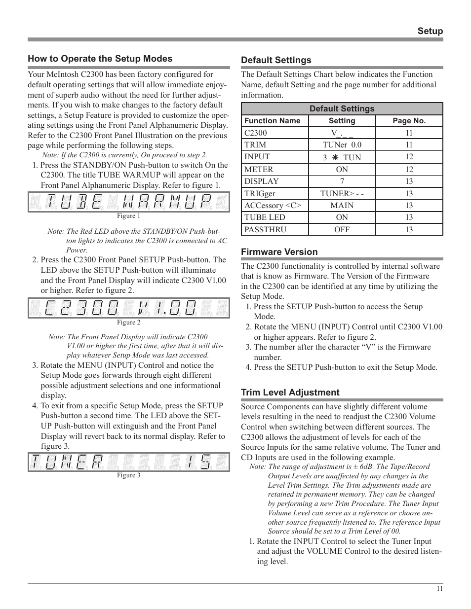 McIntosh C2300 User Manual | Page 11 / 24