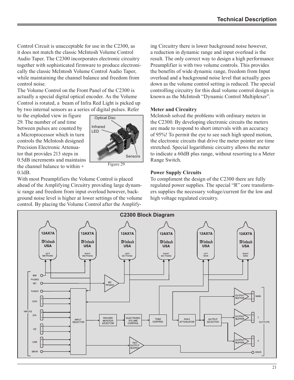 McIntosh C2300 User Manual | Page 21 / 24