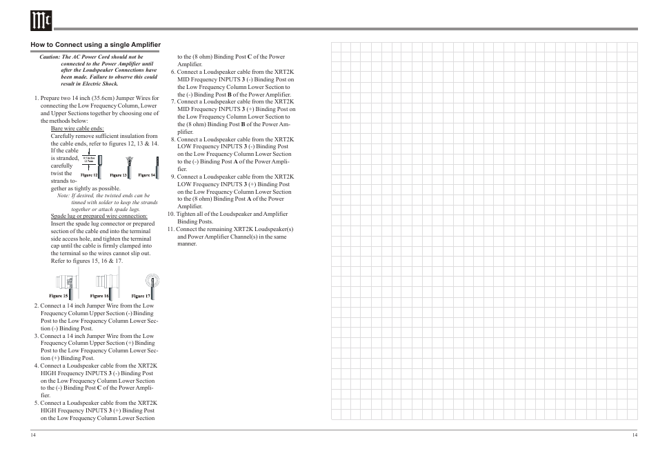 McIntosh XRT2K User Manual | Page 14 / 24