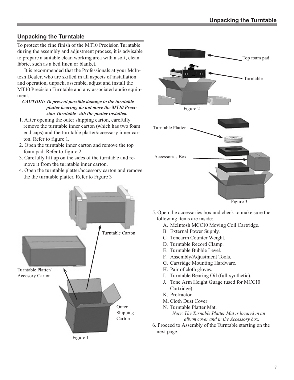 McIntosh MT10 User Manual | Page 7 / 20