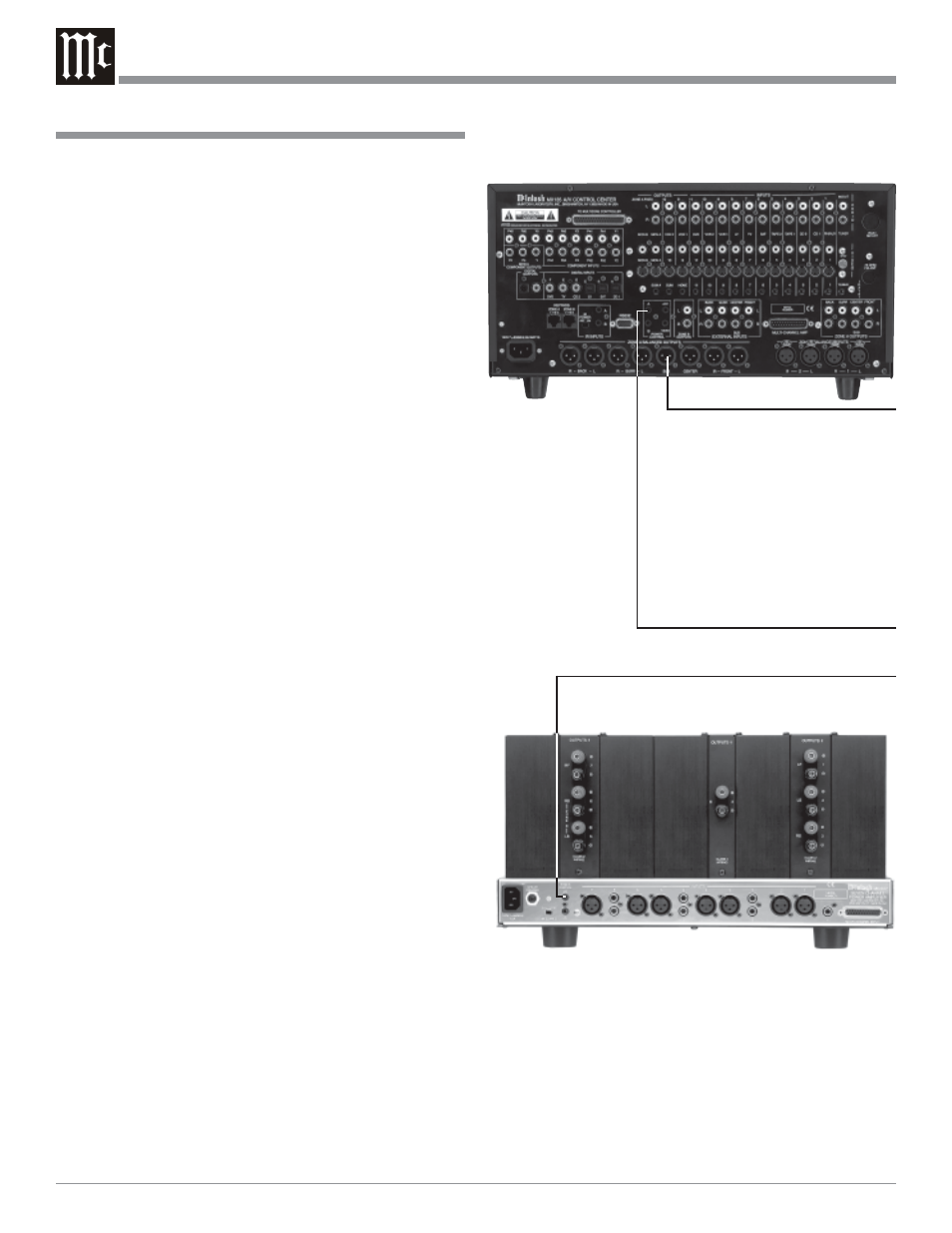 McIntosh XLS112 User Manual | Page 10 / 16