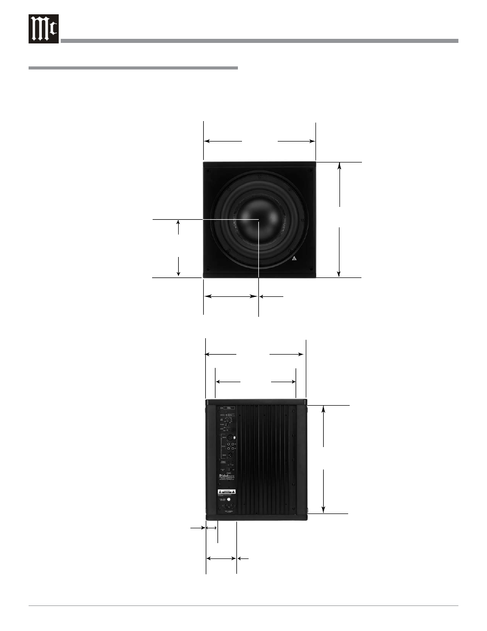 McIntosh XLS112 User Manual | Page 6 / 16