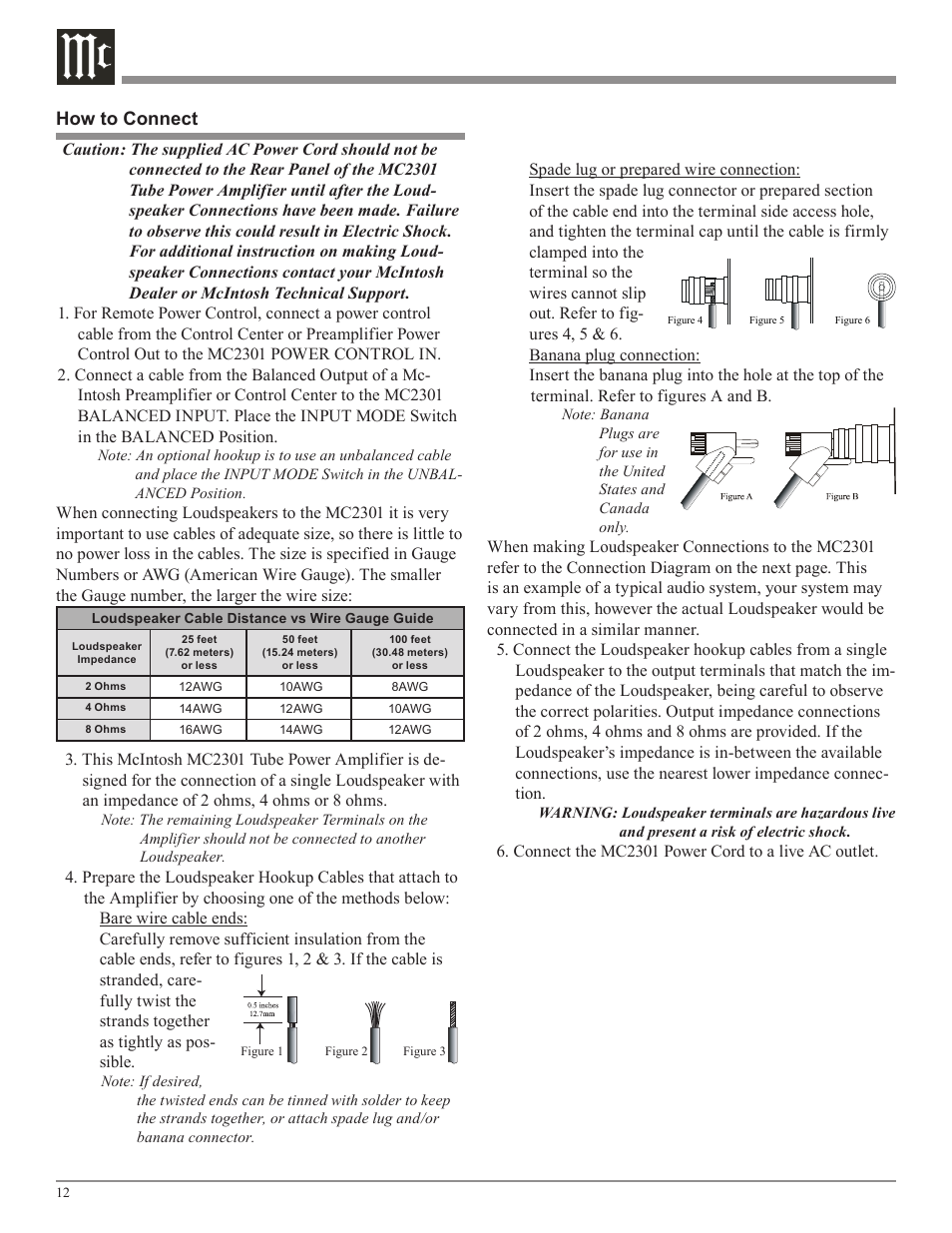 McIntosh MC2301 User Manual | Page 12 / 24