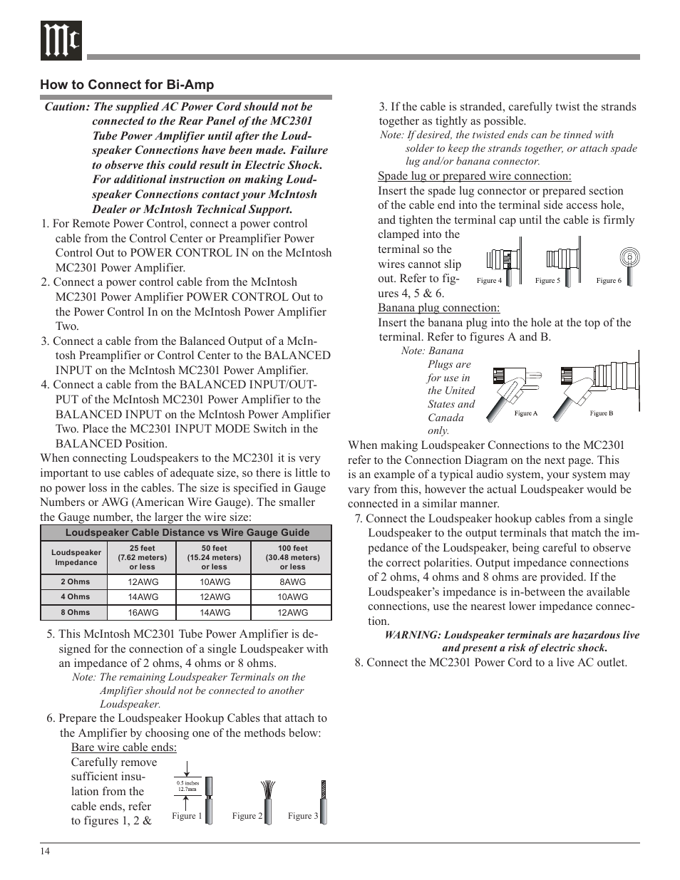 McIntosh MC2301 User Manual | Page 14 / 24