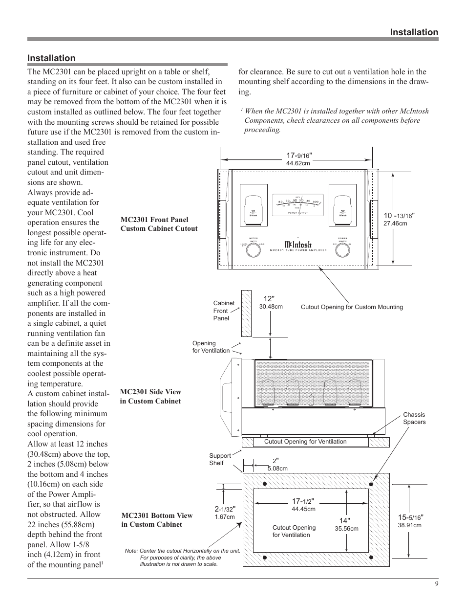 McIntosh MC2301 User Manual | Page 9 / 24