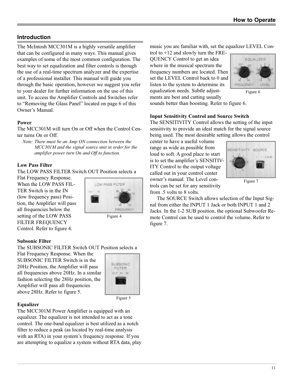 McIntosh MCC301M User Manual | Page 11 / 16