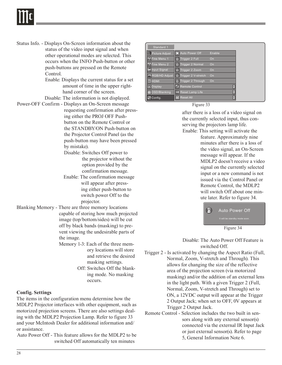 McIntosh MDLP2 User Manual | Page 28 / 32