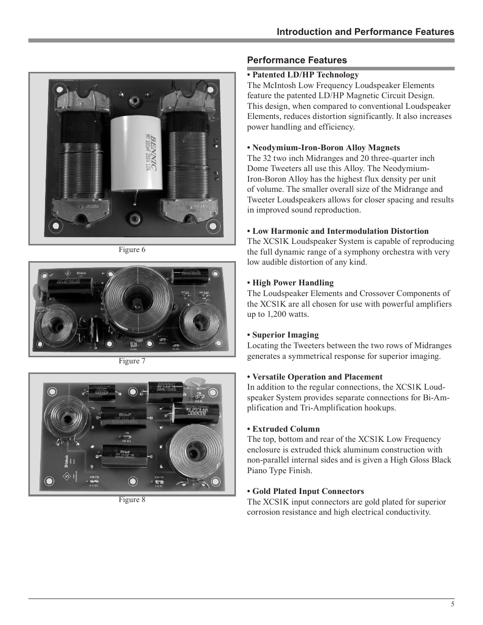 McIntosh XCS1K User Manual | Page 5 / 16