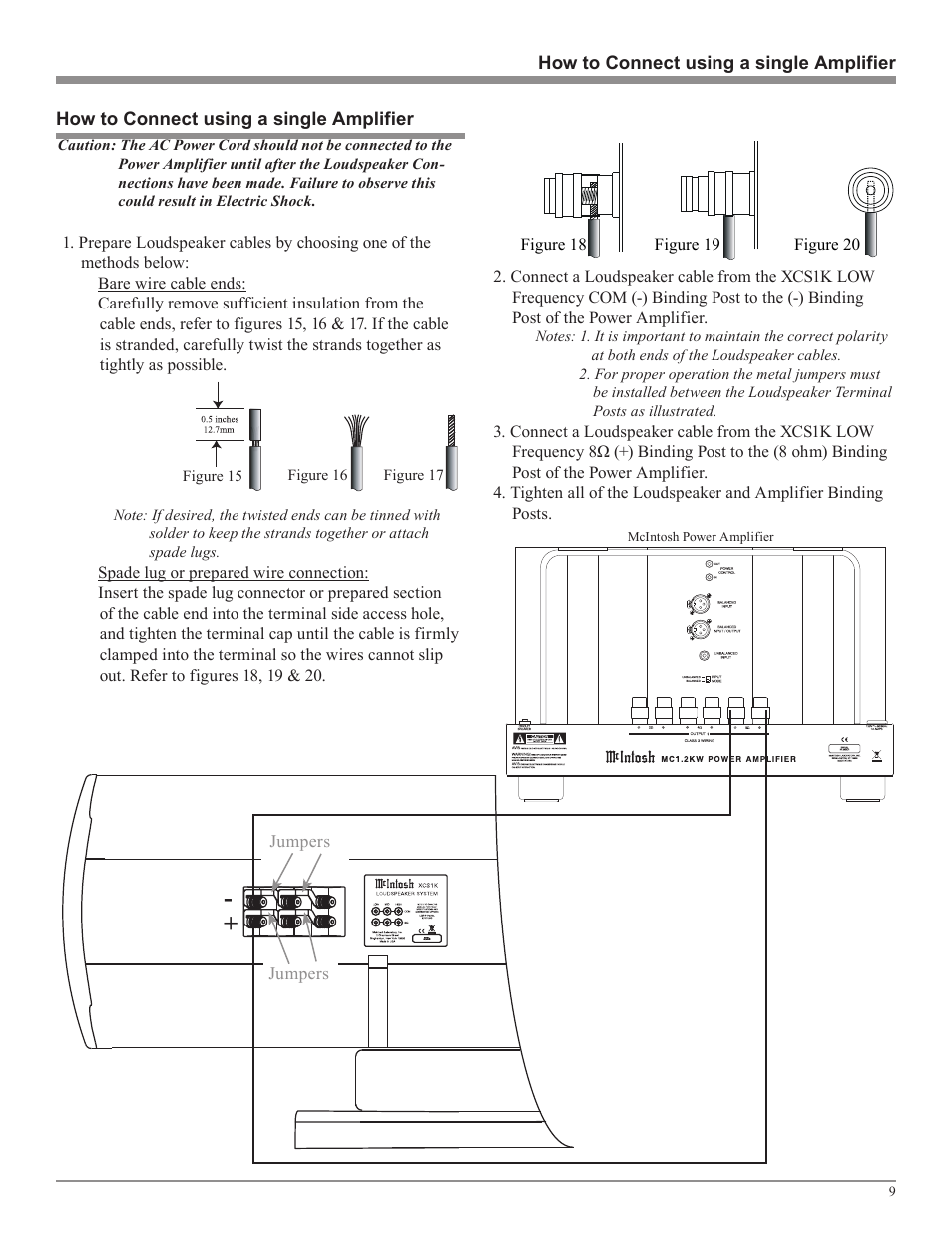 McIntosh XCS1K User Manual | Page 9 / 16
