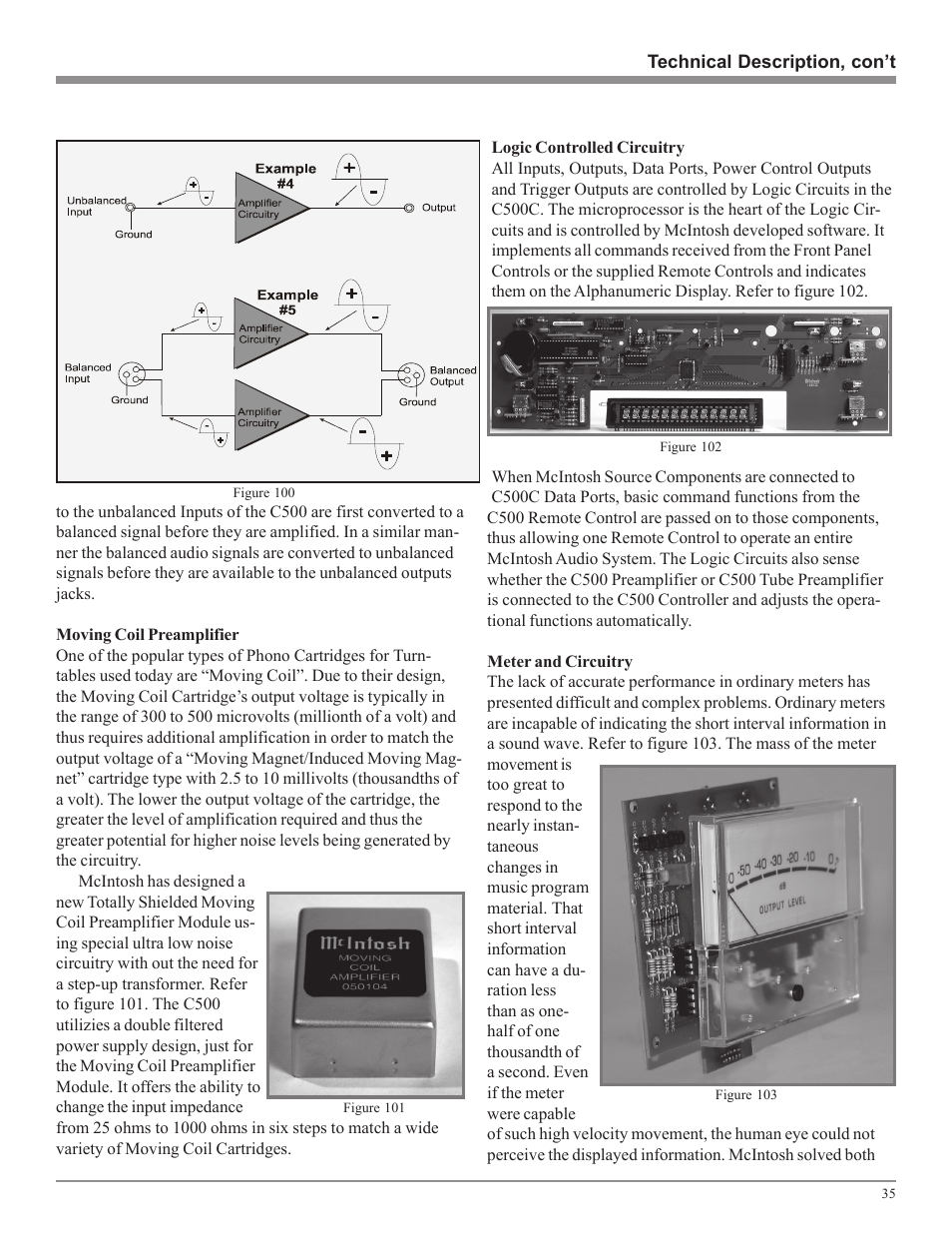McIntosh C500 User Manual | Page 35 / 40
