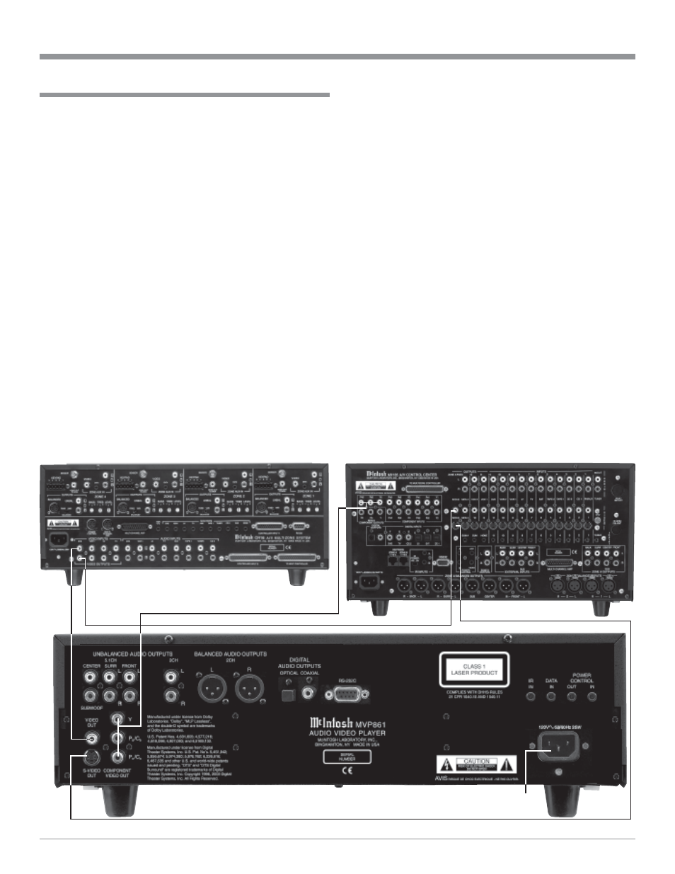 McIntosh MVP861 User Manual | Page 11 / 56