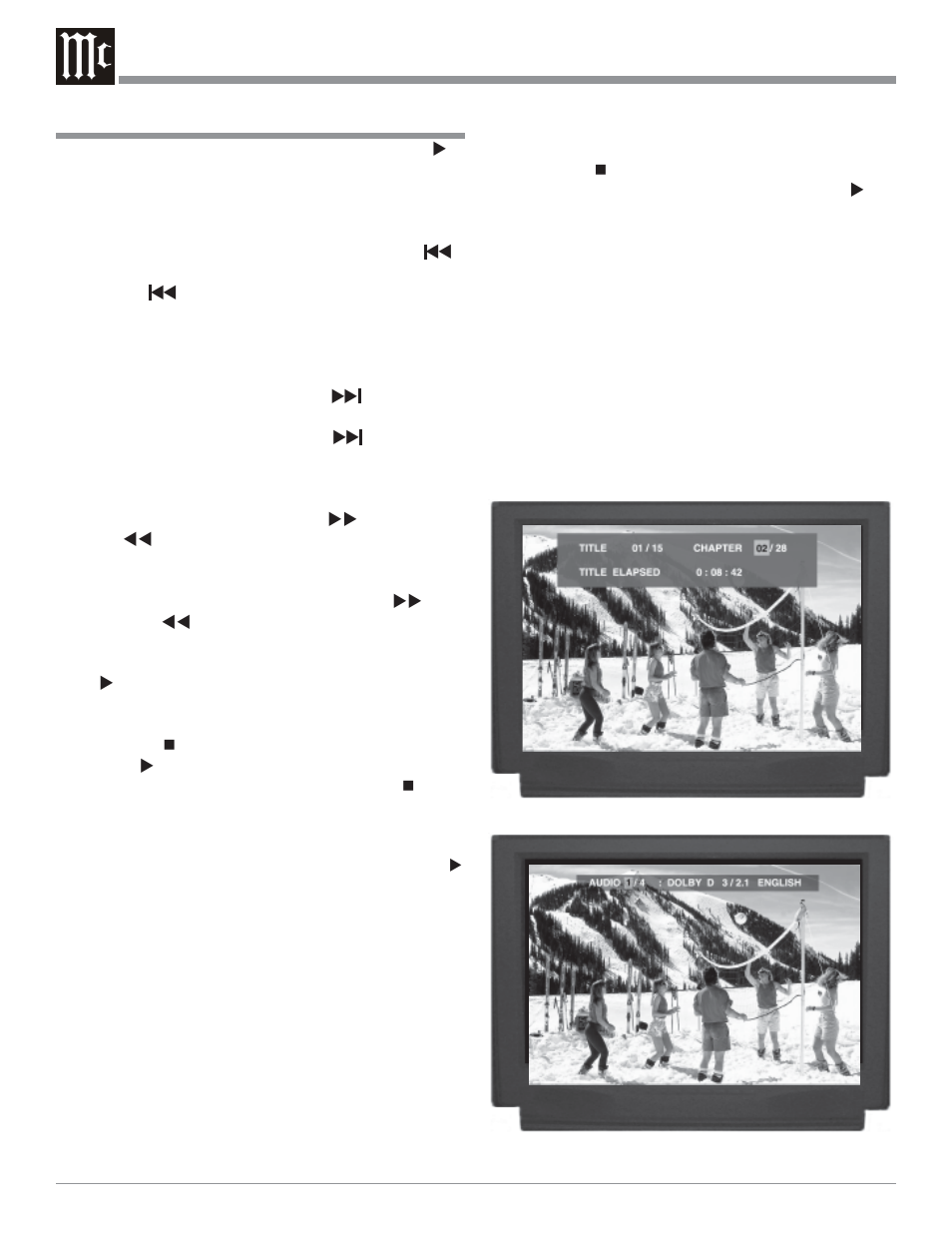 McIntosh MVP861 User Manual | Page 44 / 56