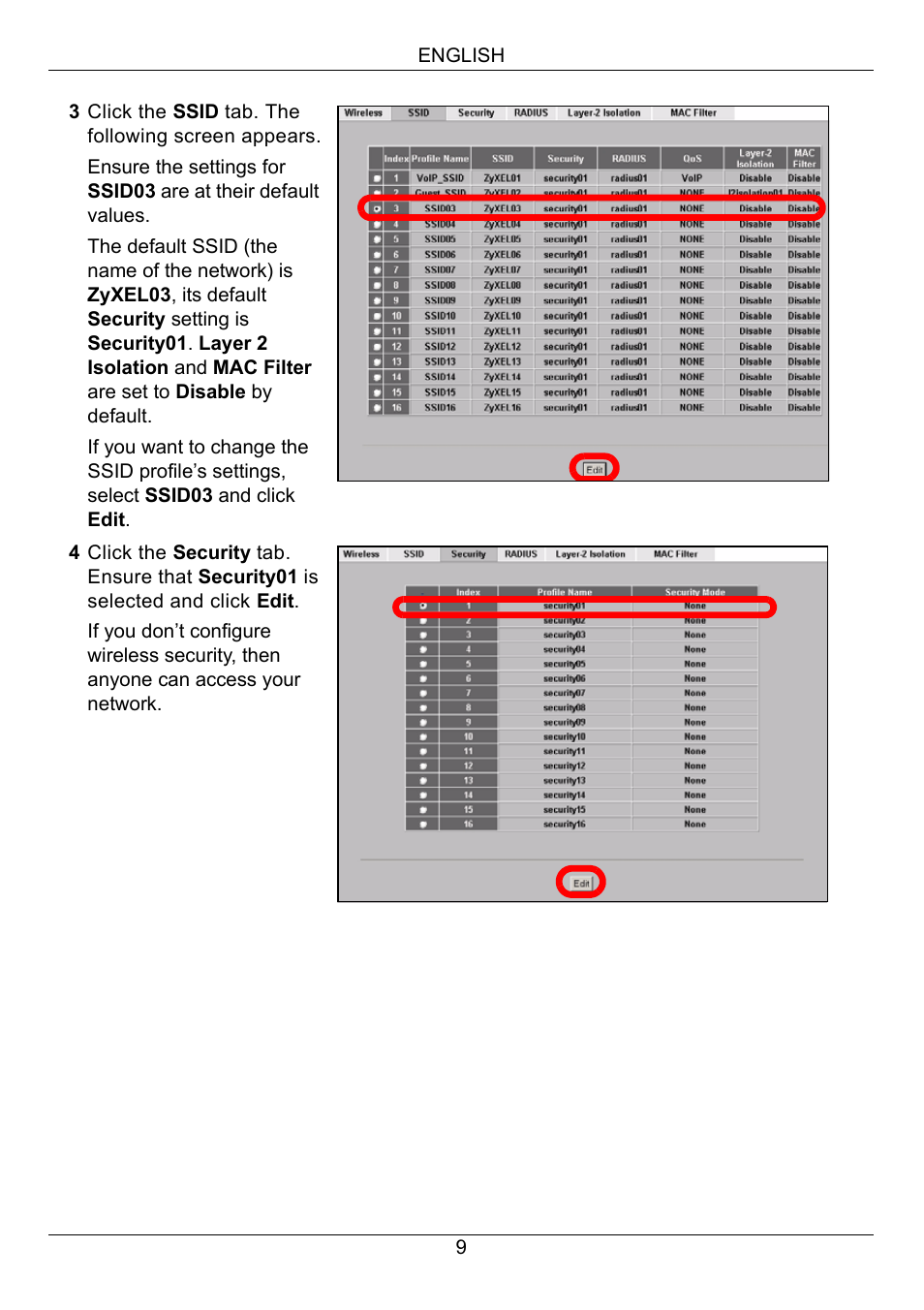 Zyxel NWA-3160 User Manual | Page 9 / 131