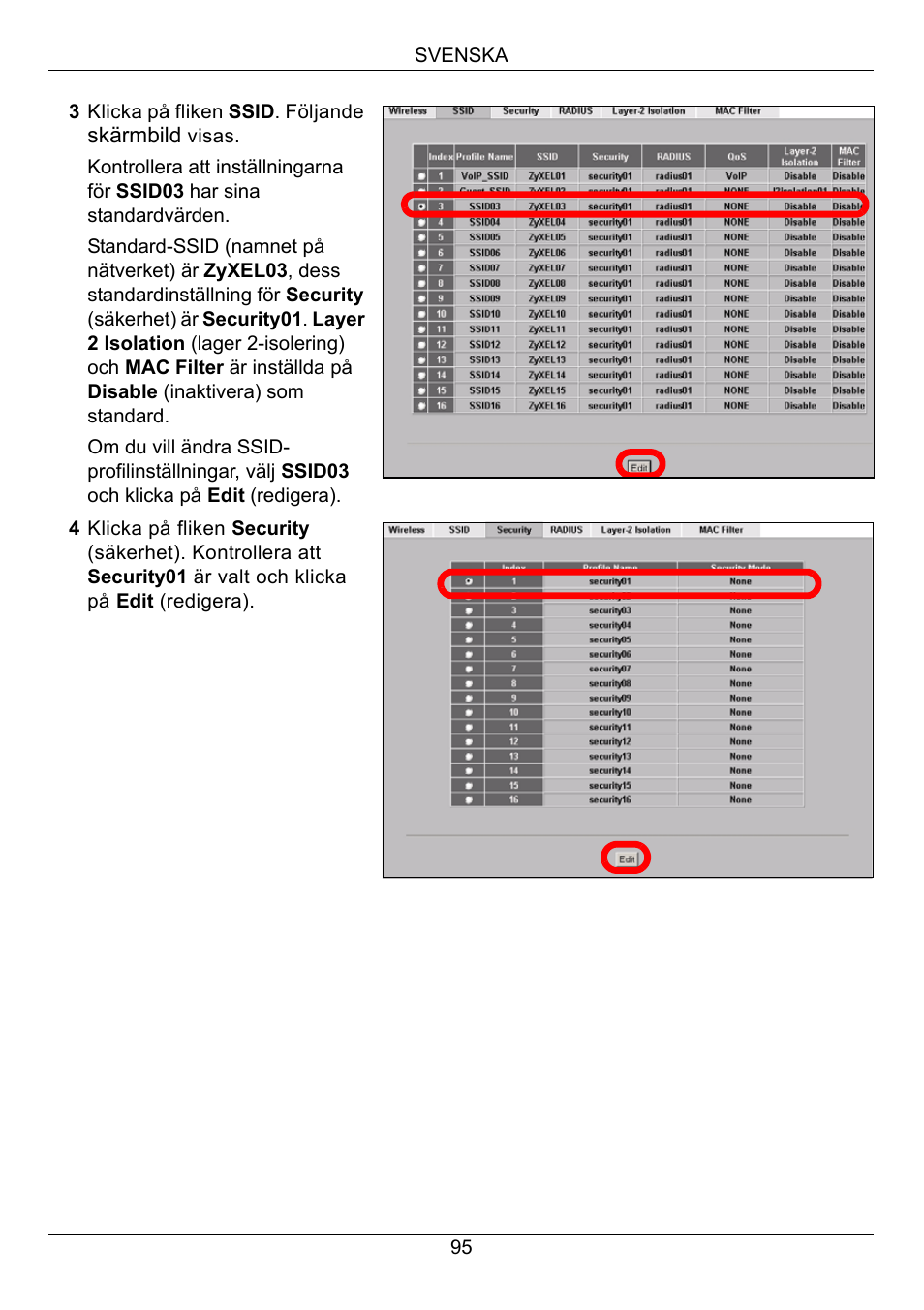 Zyxel NWA-3160 User Manual | Page 95 / 131