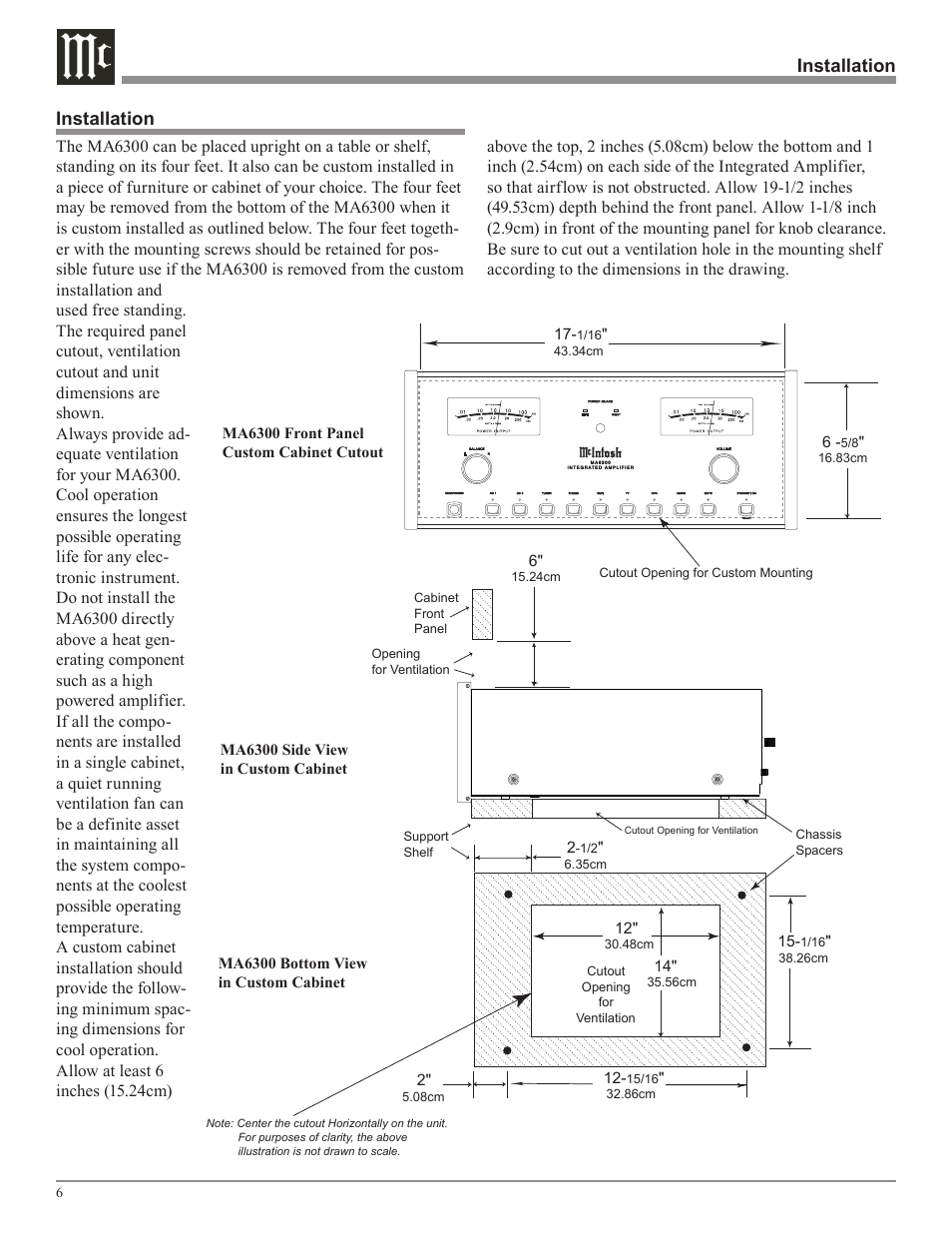 McIntosh MA6300 User Manual | Page 6 / 20