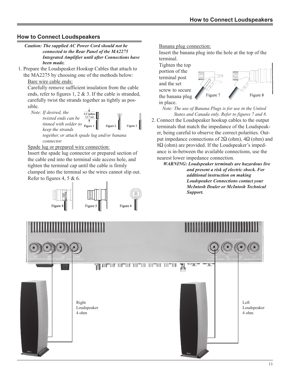 McIntosh MA2275 User Manual | Page 11 / 24