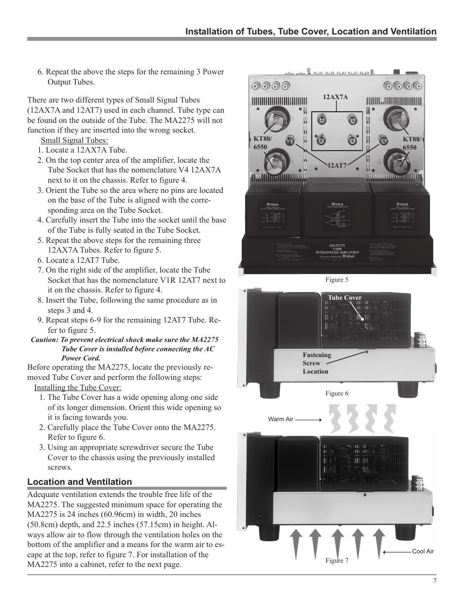McIntosh MA2275 User Manual | Page 7 / 24