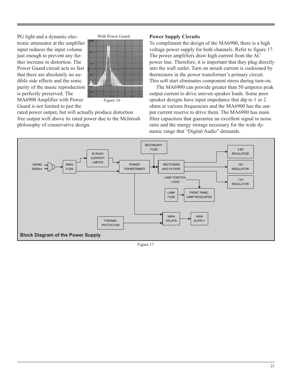 McIntosh MA6900 User Manual | Page 21 / 24