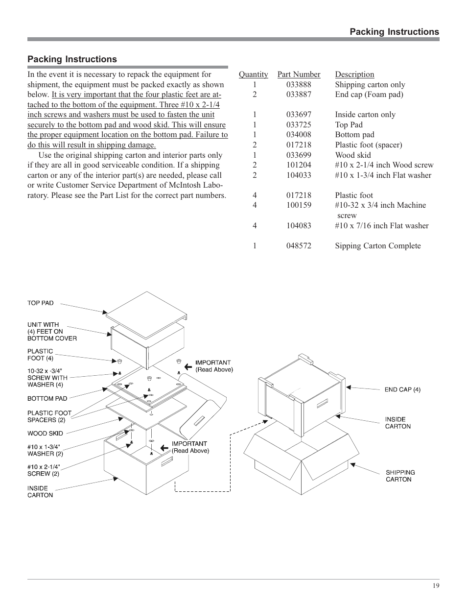 McIntosh MA6500 User Manual | Page 19 / 20