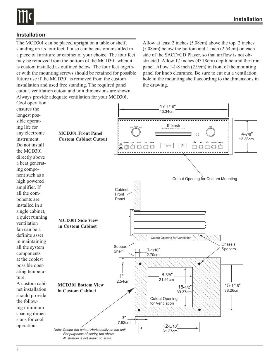 McIntosh MCD301 User Manual | Page 8 / 24