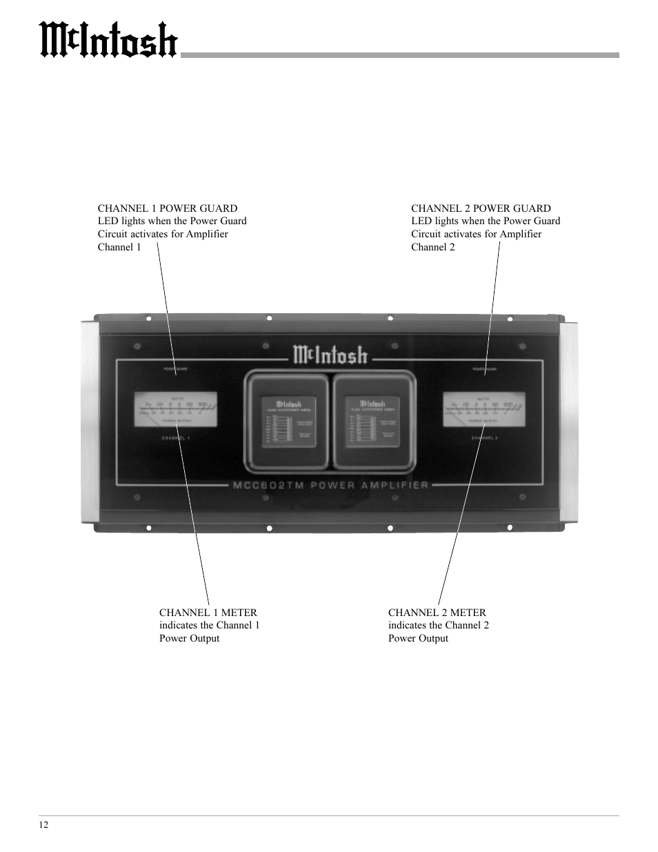 McIntosh MCC602TM User Manual | Page 12 / 20