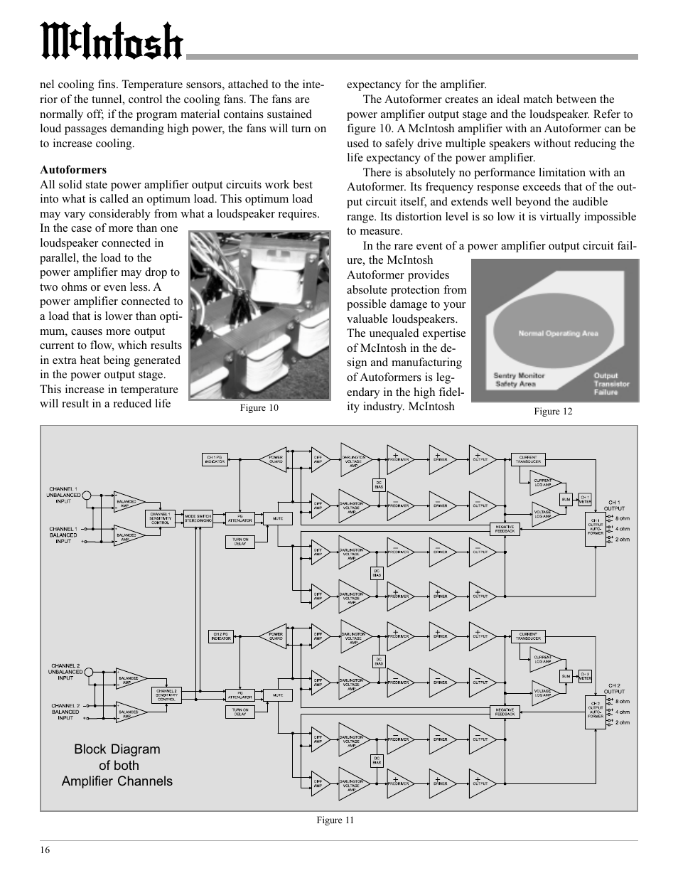 McIntosh MCC602TM User Manual | Page 16 / 20