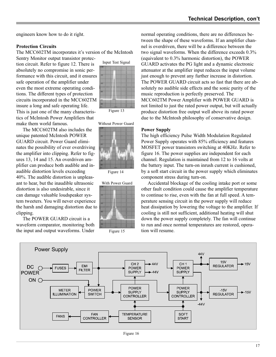 McIntosh MCC602TM User Manual | Page 17 / 20