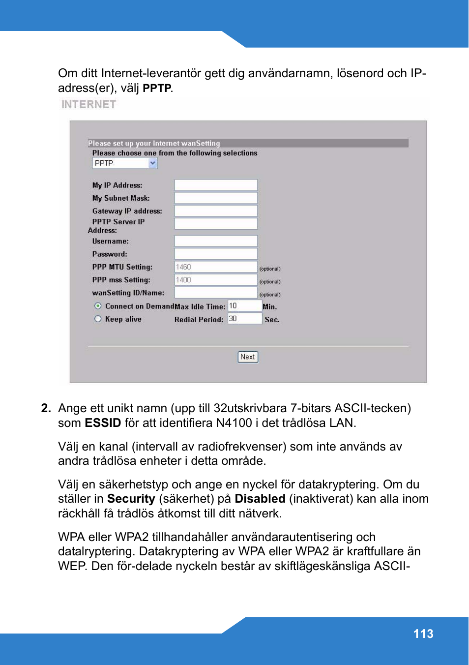 Zyxel N4100 User Manual | Page 113 / 140