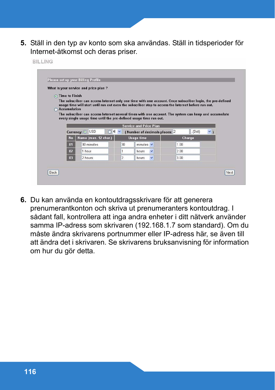 Zyxel N4100 User Manual | Page 116 / 140