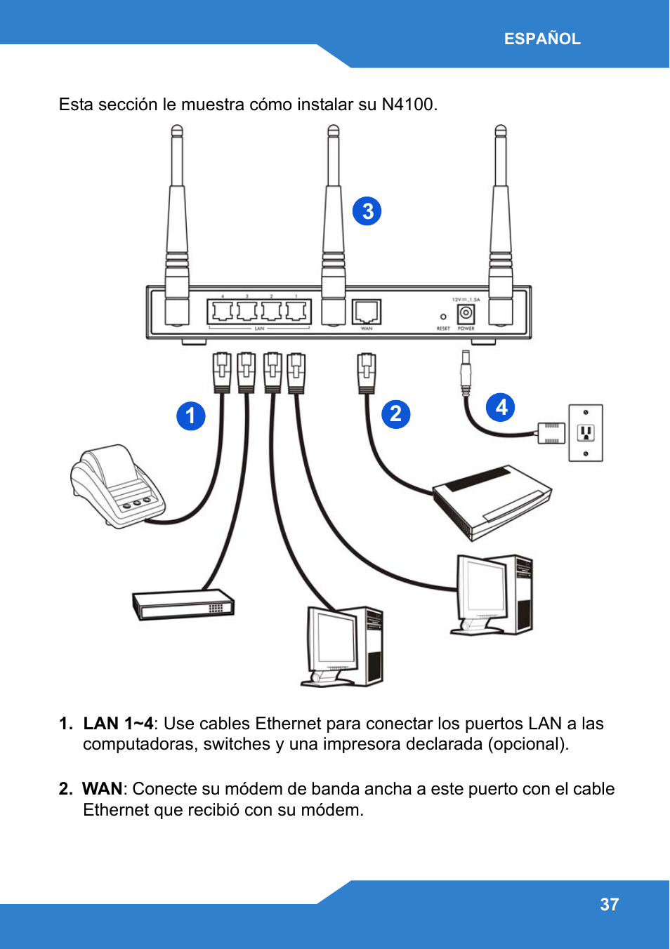 Zyxel N4100 User Manual | Page 37 / 140