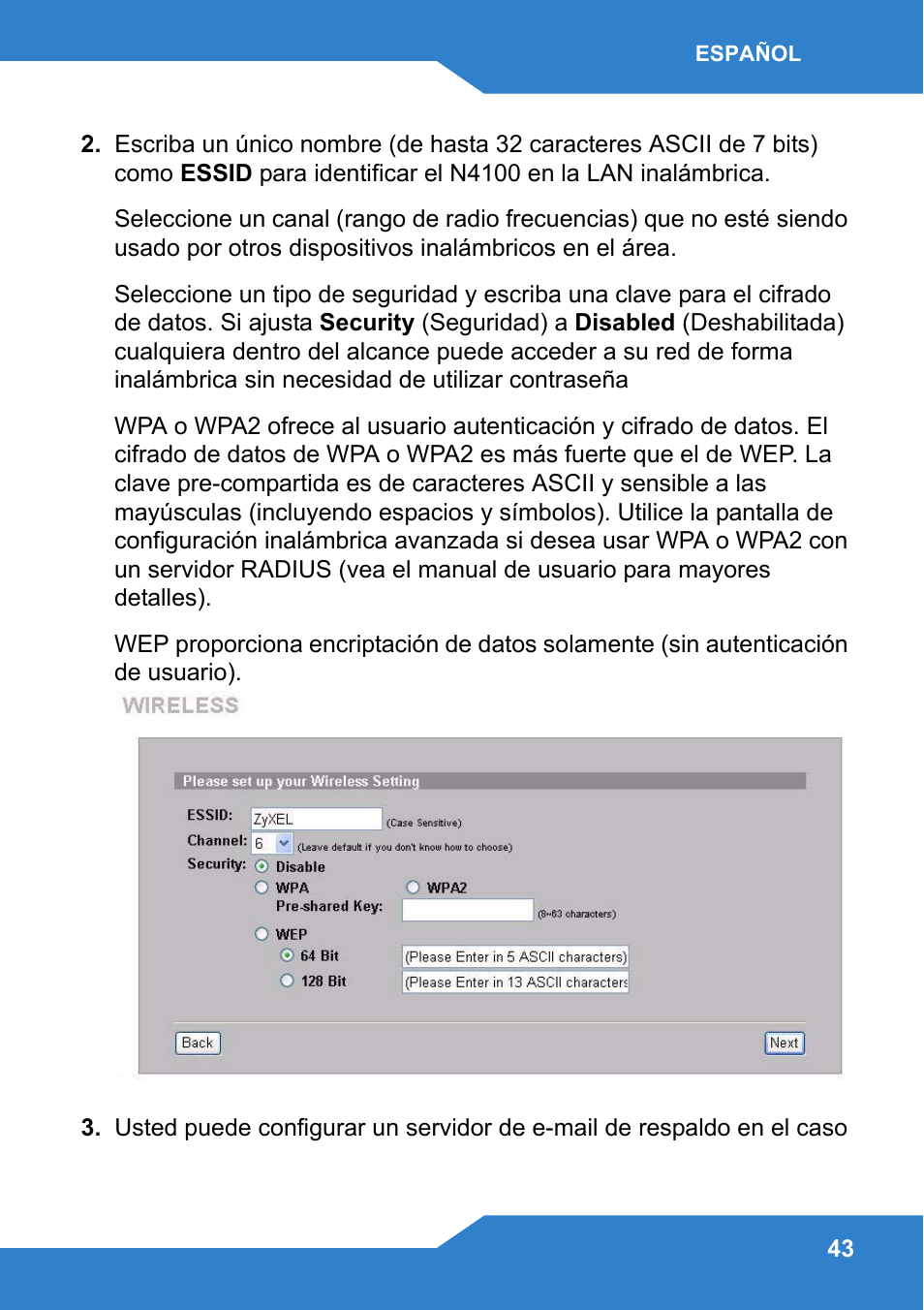 Zyxel N4100 User Manual | Page 43 / 140