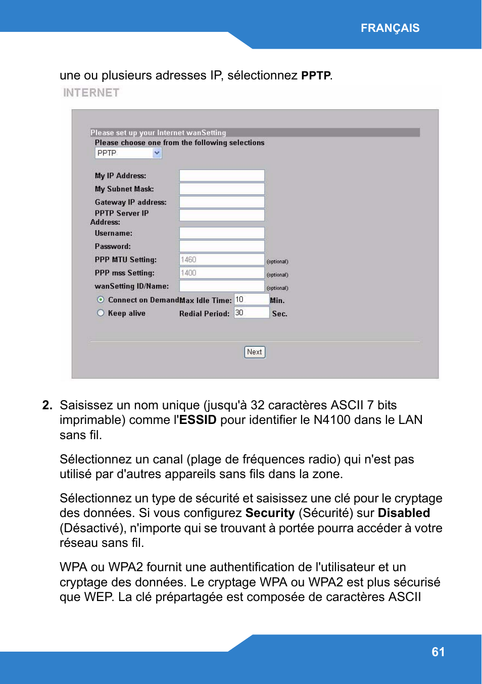 Zyxel N4100 User Manual | Page 61 / 140