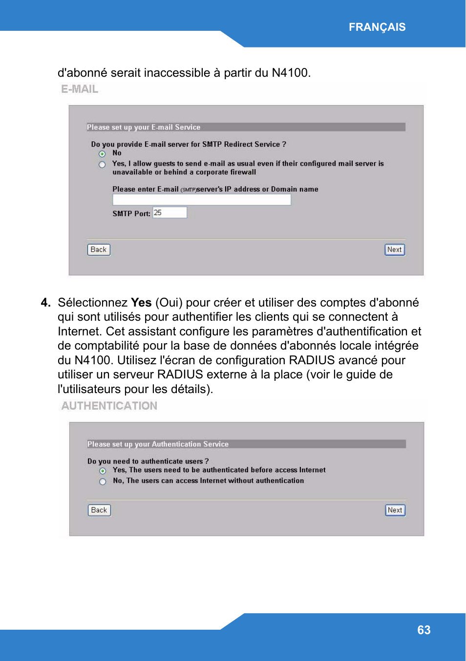 Zyxel N4100 User Manual | Page 63 / 140