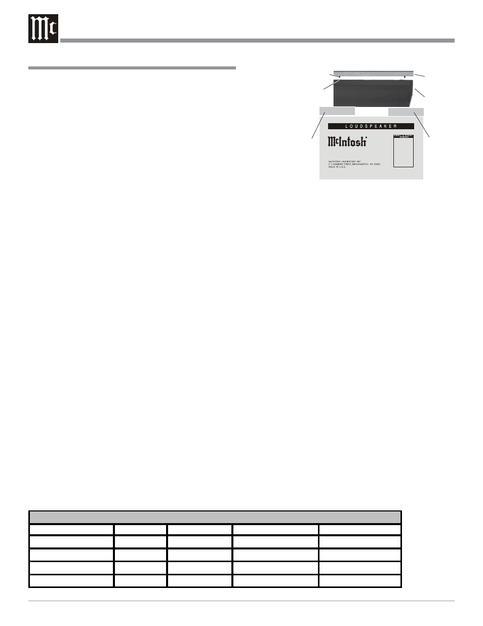 McIntosh XLS320 User Manual | Page 10 / 28