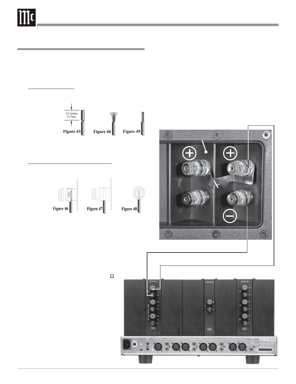 Connection plate jumper | McIntosh XLS320 User Manual | Page 20 / 28