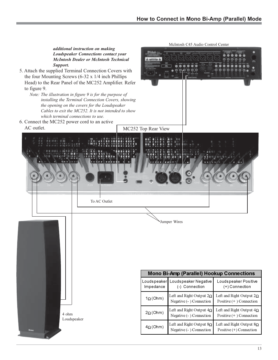 McIntosh MC252 User Manual | Page 13 / 24