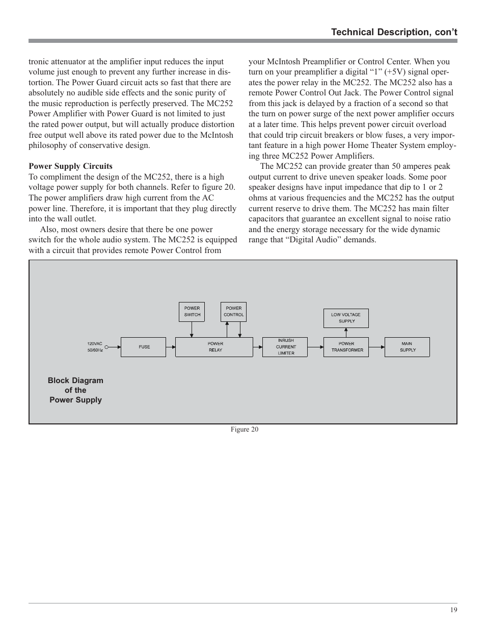 McIntosh MC252 User Manual | Page 19 / 24