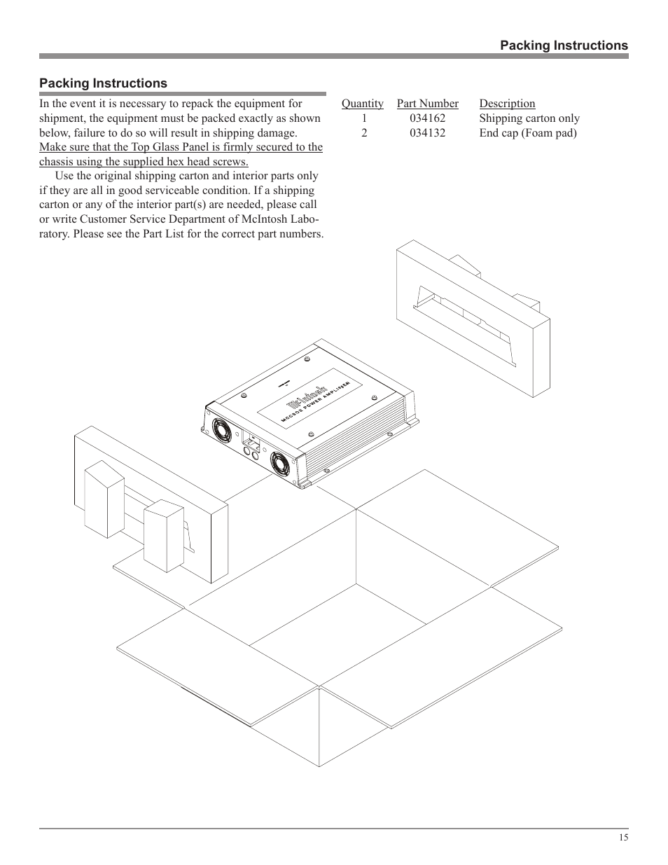 McIntosh MCC302M User Manual | Page 15 / 16