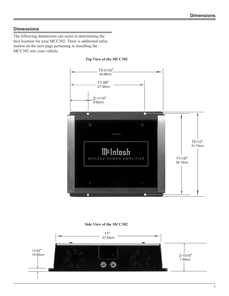 McIntosh MCC302M User Manual | Page 5 / 16