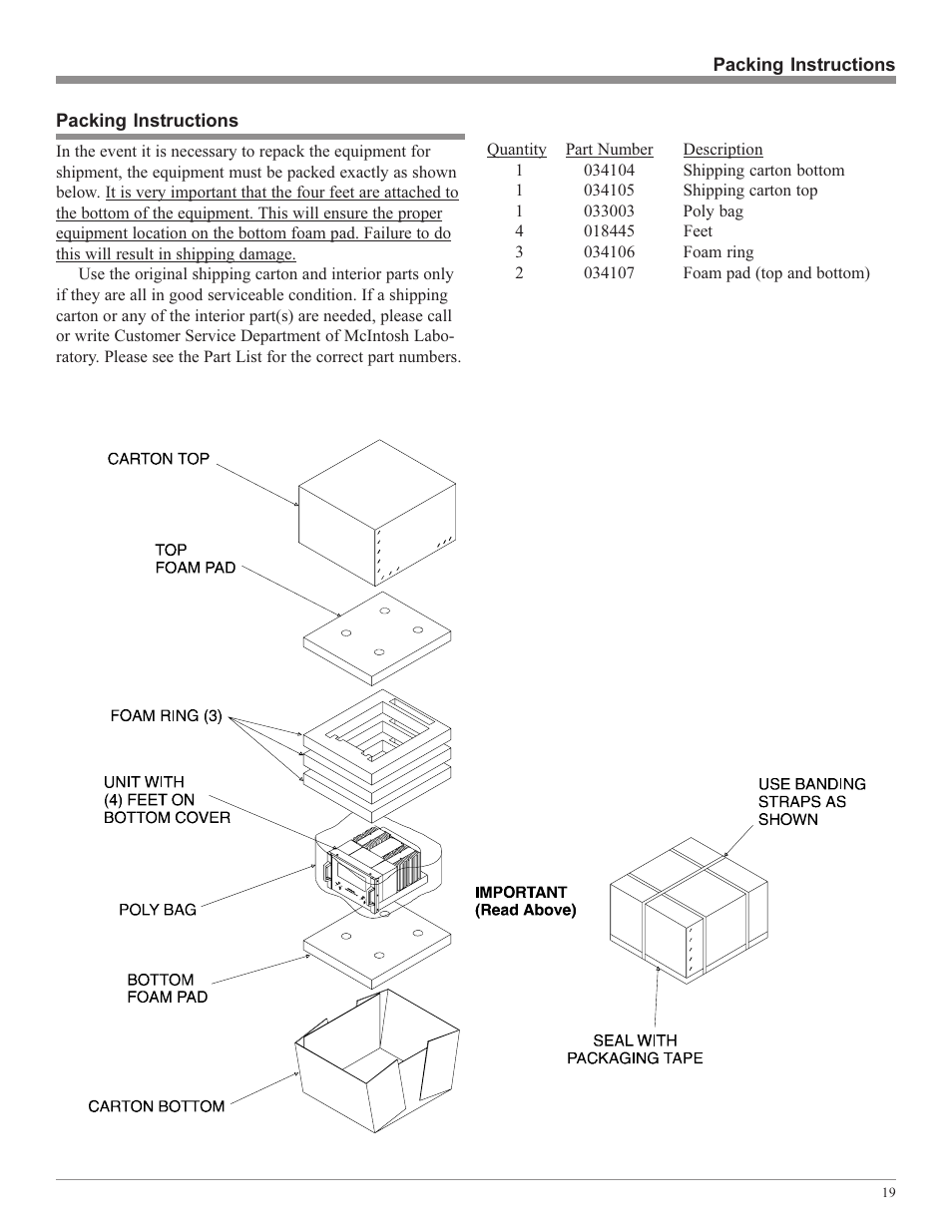 McIntosh MC1201 User Manual | Page 19 / 20