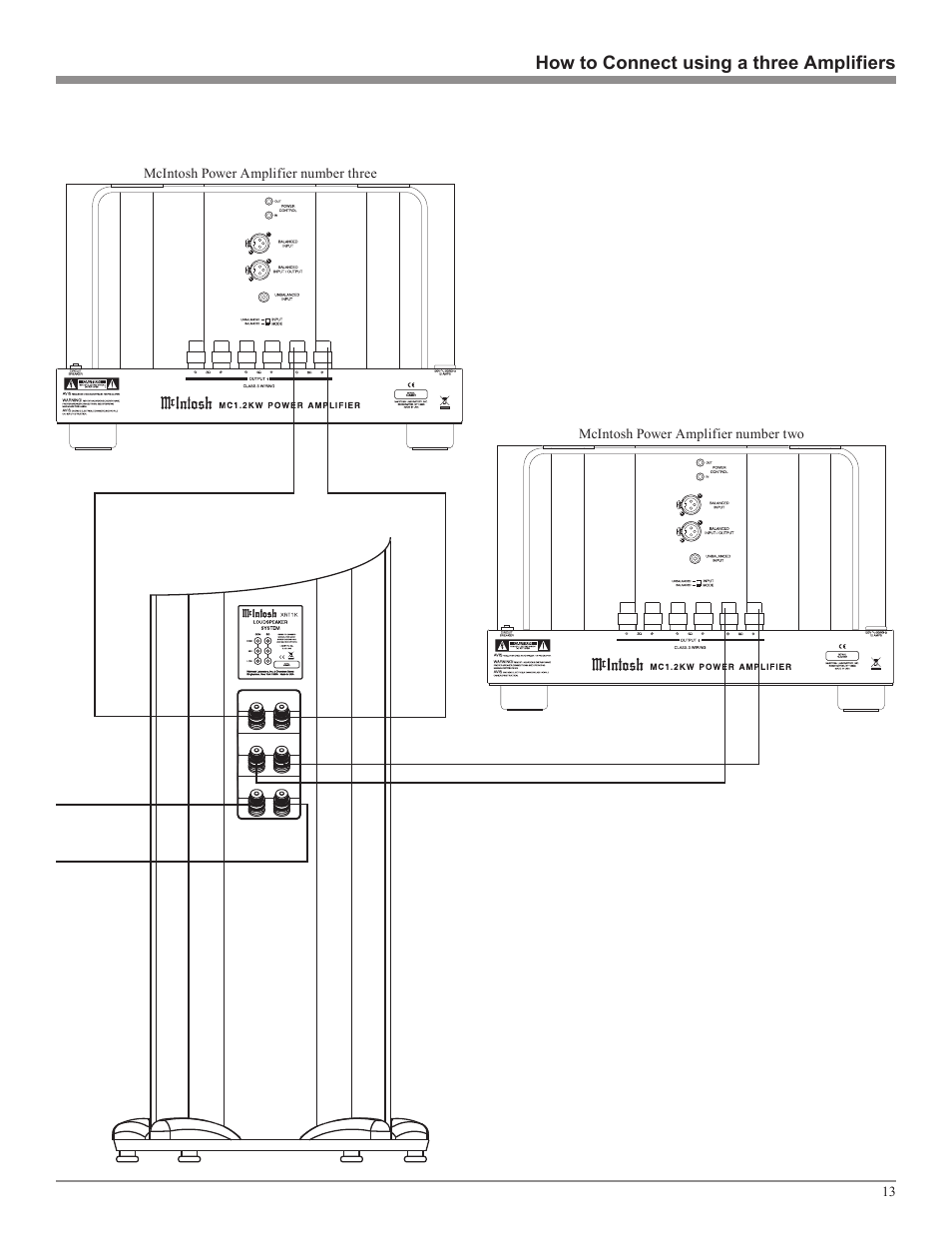 McIntosh XRT1K User Manual | Page 13 / 16