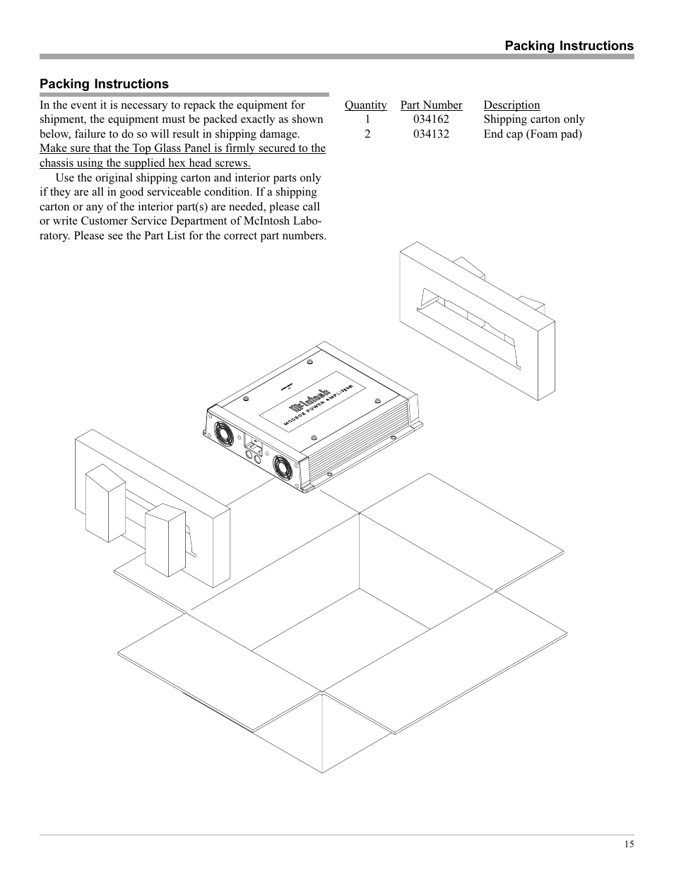 McIntosh MCC302 User Manual | Page 15 / 16