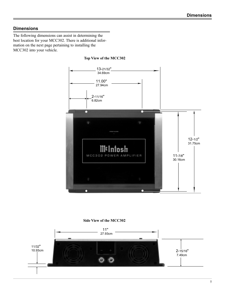 McIntosh MCC302 User Manual | Page 5 / 16