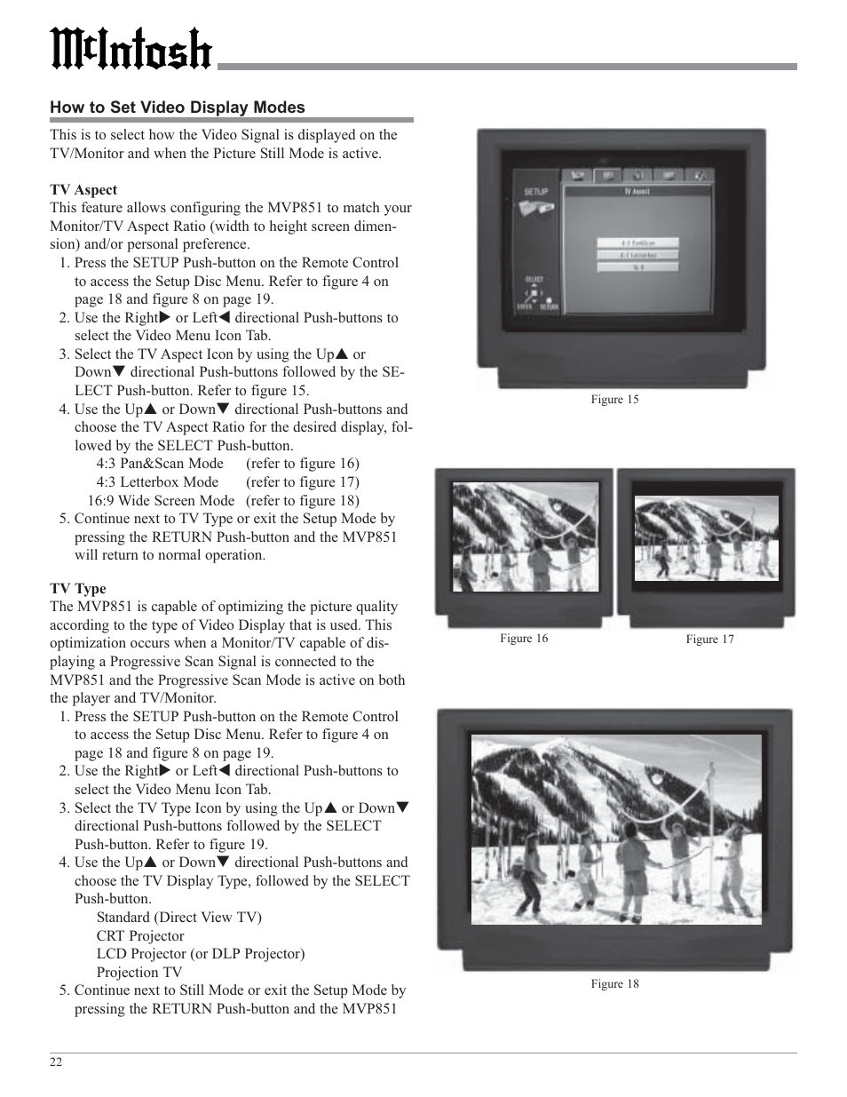 McIntosh MVP851 User Manual | Page 22 / 48